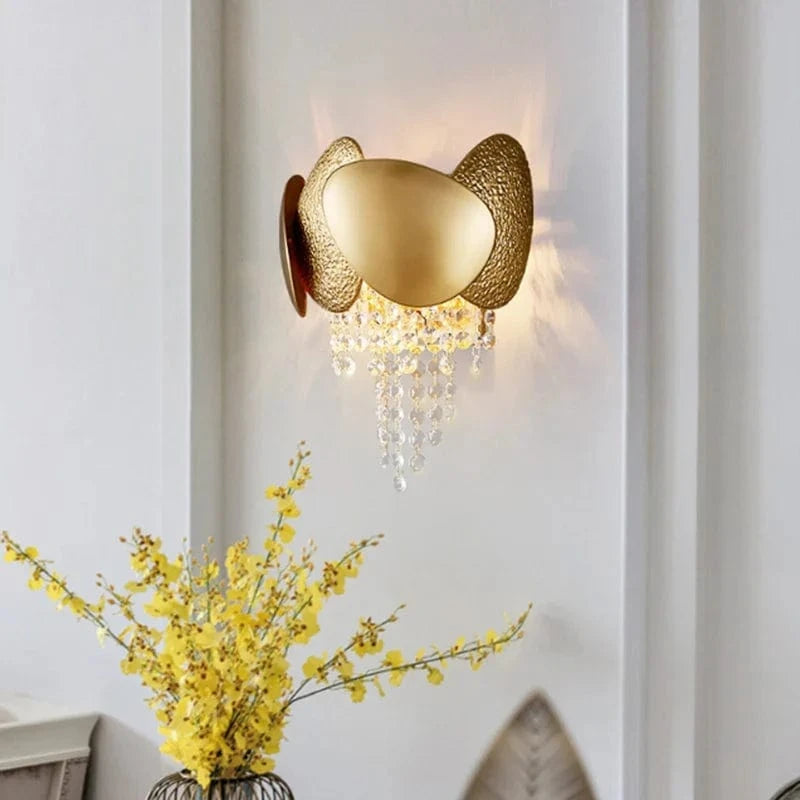 Applique murale en cristal Vintage de luxe créatif | Marco Lucetti