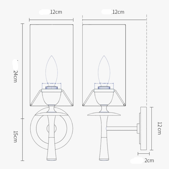 Applique murale en cuivre de village américain – Style moderne | Marco Lucetti