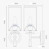 Applique murale en cuivre de village américain – Style moderne | Marco Lucetti