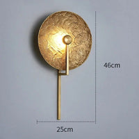 Applique murale en cuivre "Élégance Moderne" | Marco Lucetti Applique en cuivre