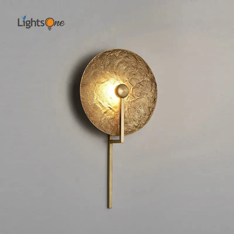 Applique murale en cuivre "Élégance Moderne" | Marco Lucetti Applique en cuivre