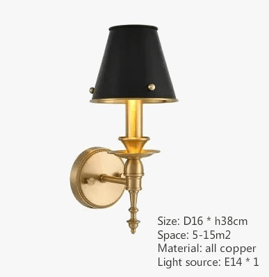 Applique murale en cuivre élégante | Marco Lucetti