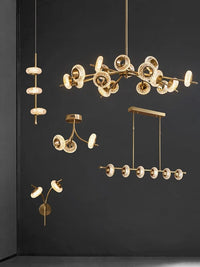 Applique murale en cuivre pour une chambre stylée | Marco Lucetti White / Three color LED