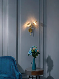 Applique murale en cuivre pour une chambre stylée | Marco Lucetti White / Three color LED