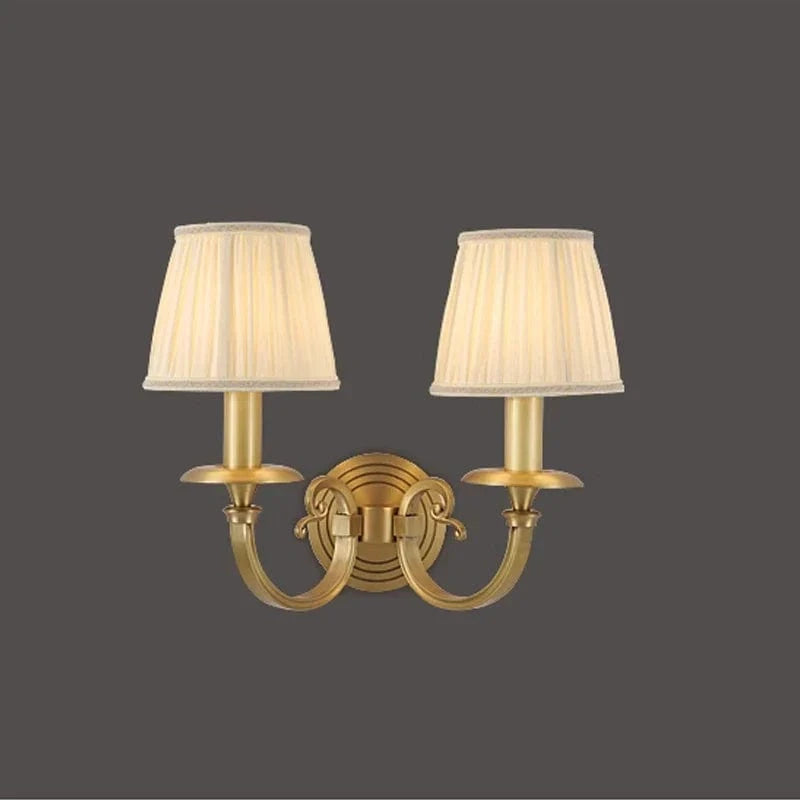 Applique murale en cuivre style américain pour illuminer votre escalier, couloir ou salon. | Marco Lucetti