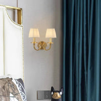 Applique murale en cuivre style américain pour illuminer votre escalier, couloir ou salon. | Marco Lucetti