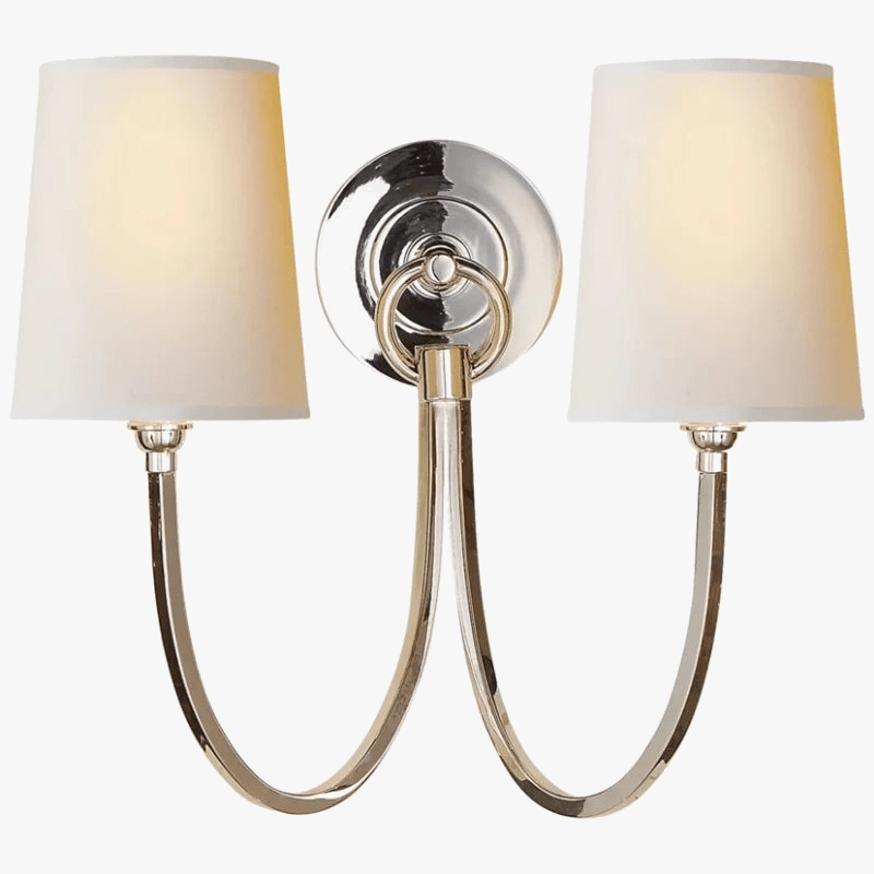 Applique murale en laiton avec abat-jour ajustable | Marco Lucetti