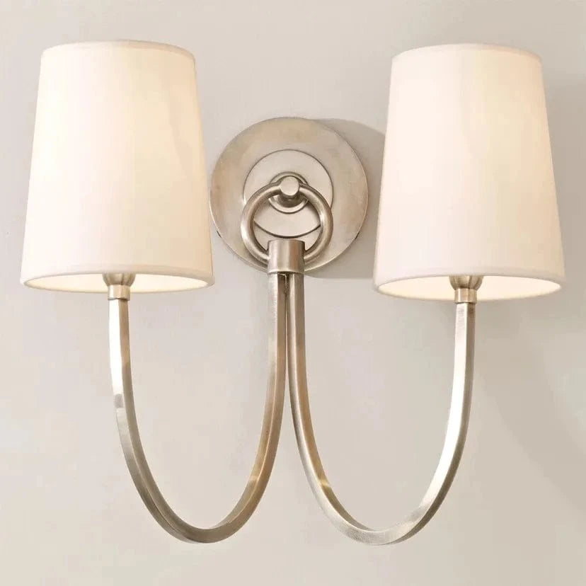 Applique murale en laiton avec abat-jour ajustable | Marco Lucetti ARGENT