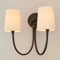 Applique murale en laiton avec abat-jour ajustable | Marco Lucetti NOIR