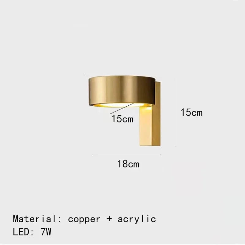 Applique murale en laiton - Température gradation - Éclairage moderne | Marco Lucetti Or / 3 températures de couleur