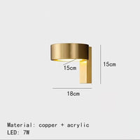Applique murale en laiton - Température gradation - Éclairage moderne | Marco Lucetti Or / 3 températures de couleur