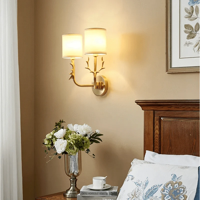 Applique murale en laiton tête de cerf - Collection Nordwood | Marco Lucetti