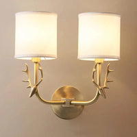 Applique murale en laiton tête de cerf - Collection Nordwood | Marco Lucetti