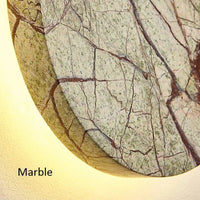 Applique murale en marbre décoratif moderne Wabi Sabi Luxe Royal LED | Marco Lucetti