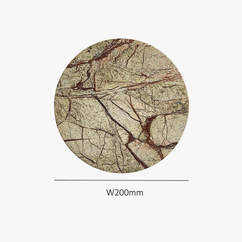 Applique murale en marbre décoratif moderne Wabi Sabi Luxe Royal LED | Marco Lucetti