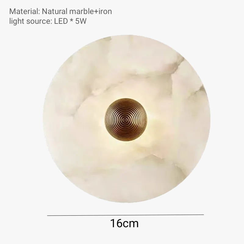 Appliques murales en marbre naturel pour sublimer votre salon
