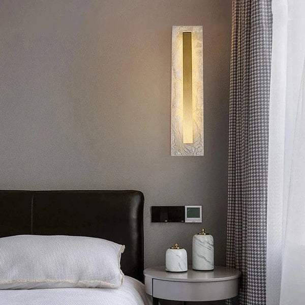 Applique murale en marbre ovale et carré - Collection Luxe Naturelle | Marco Lucetti