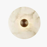 Applique murale en marbre rond | Marco Lucetti