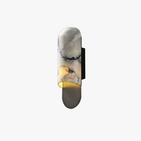 Applique murale en marbre style chinois avec design LED innovant