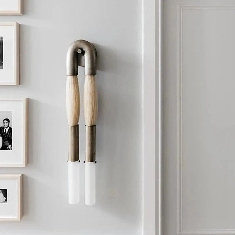 Applique murale en métal et tissu acrylique design moderne | Marco Lucetti