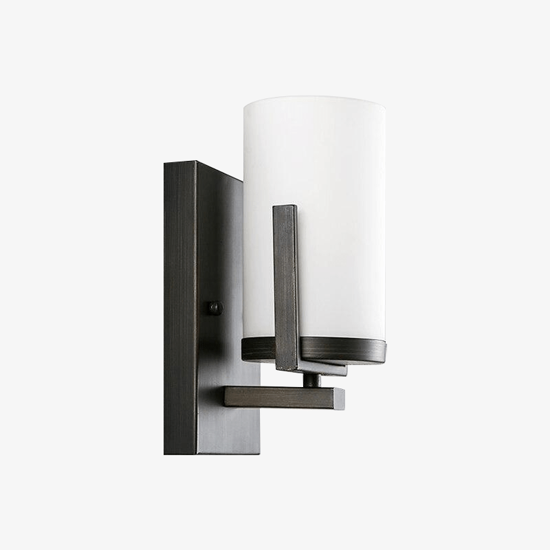 Applique murale LED métal blanc