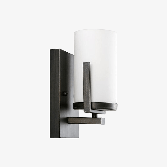 Applique murale LED métal blanc