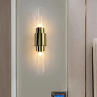 Applique murale en or chromé de style contemporain | Marco Lucetti