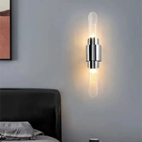 Applique murale en or chromé de style contemporain | Marco Lucetti