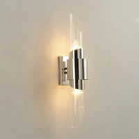 Applique murale en or chromé de style contemporain | Marco Lucetti