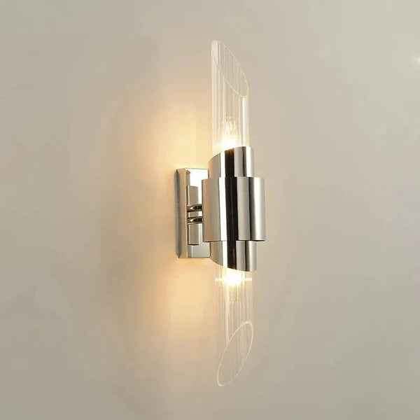Applique murale en or chromé de style contemporain | Marco Lucetti