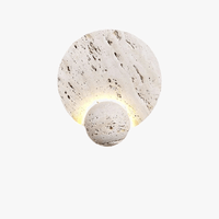 Applique murale en pierre naturelle LED pour une décoration moderne et élégante | Marco Lucetti