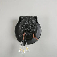 Applique murale en résine décorative "Nordic Paws" | Marco Lucetti Noir 25x41cm