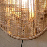 Applique murale en rotin et bois de bambou japonais - Collection ZenHouse | Marco Lucetti
