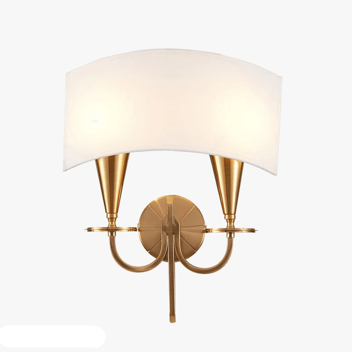 Applique murale en tissu style américain en cuivre | Marco Lucetti