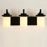 Applique murale en verre dépoli moderne - Style américain chinois | Marco Lucetti