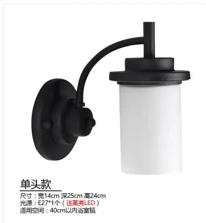 Applique murale en verre dépoli moderne - Style américain chinois | Marco Lucetti