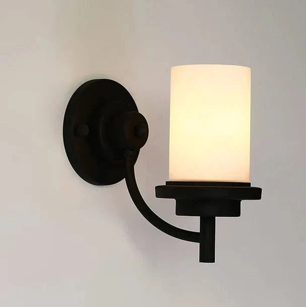 Applique murale en verre dépoli moderne - Style américain chinois | Marco Lucetti