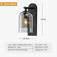 Applique murale en verre Double Texture Ins Girl Collection | Marco Lucetti