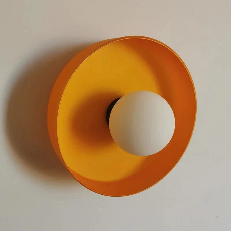 Applique murale en verre italien aux couleurs vives | Marco Lucetti