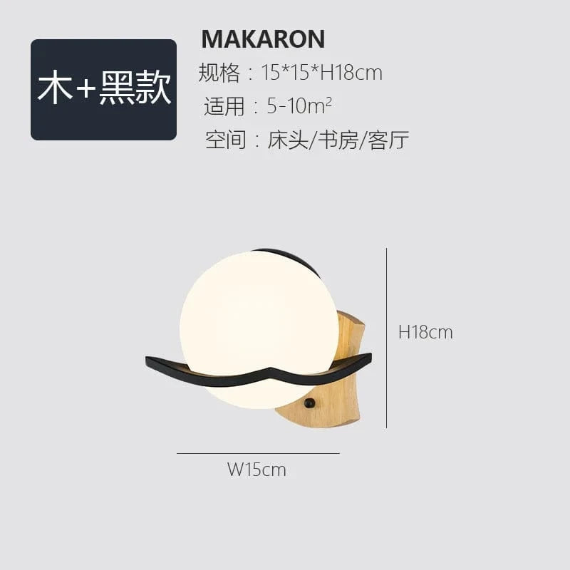 Applique murale en verre laiteux doré | Marco Lucetti