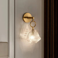 Applique murale en verre nordique pour une chambre à coucher contemporaine | Marco Lucetti