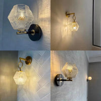 Applique murale en verre premium pour chambre à coucher | Marco Lucetti