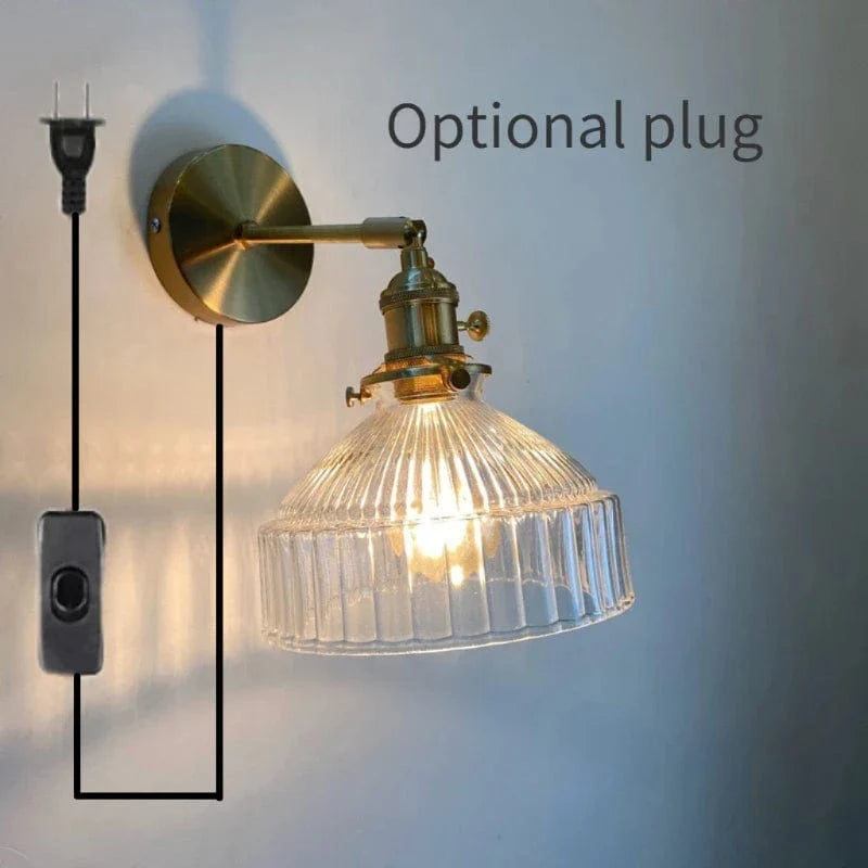 Applique murale en verre vintage moderne | Marco Lucetti