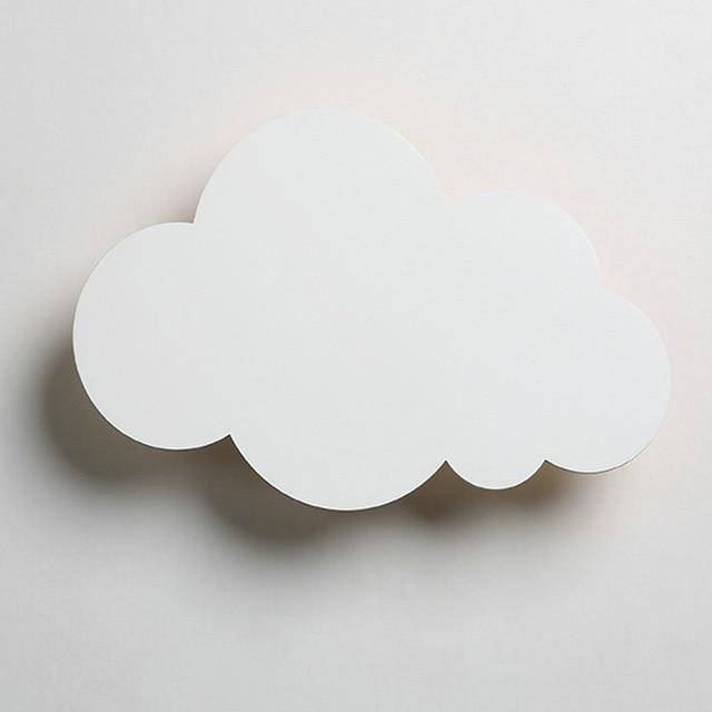 Applique murale enfant Nuage LED Rainbow | Marco Lucetti Blanc / Froide