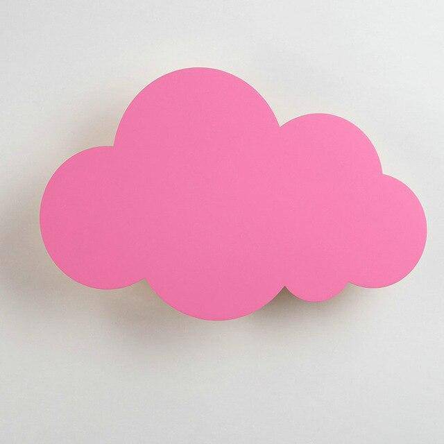 Applique murale enfant Nuage LED Rainbow | Marco Lucetti Fushia / Froide
