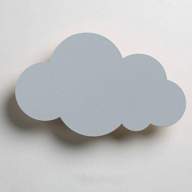 Applique murale enfant Nuage LED Rainbow | Marco Lucetti Gris / Froide