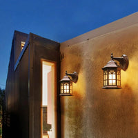 Applique murale étanche décorative d'extérieur pour villa, jardin, cour - Style Maison | Marco Lucetti