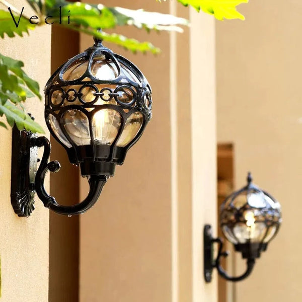 Applique murale étanche rétro pour extérieur et intérieur - Villa, jardin, balcon et allée | Marco Lucetti