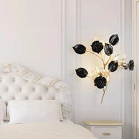 Applique murale exclusive en céramique motif floral | Marco Lucetti