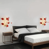 Applique murale exclusive en céramique motif floral | Marco Lucetti